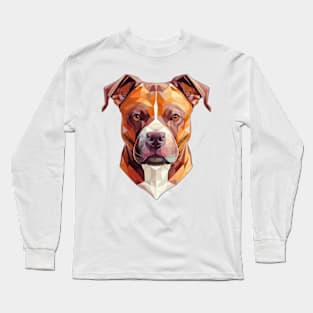 Staffordshire Bull Terrier Long Sleeve T-Shirt